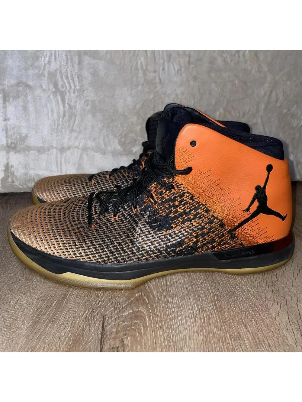 Size 15 - Nike Air Jordan 31 Shattered Backboard Orange/Black -Minimal Scuff